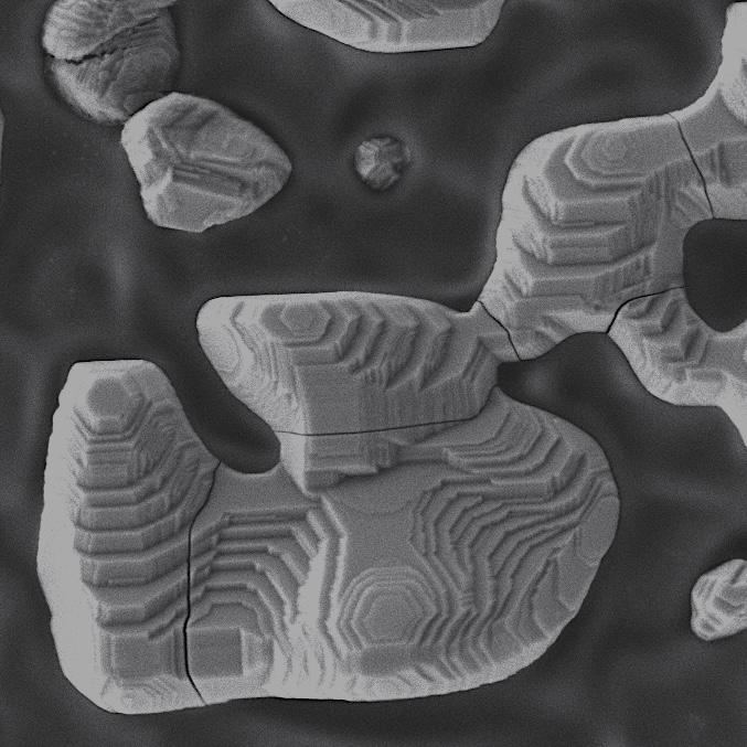 Faceted Crystallites of BaZrS3, Jack Van Sambeek, Rafael Jaramillo, et al.